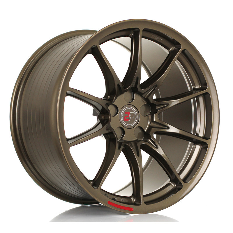 2FORGE ZF8 19x10 CUSTOM PCD ET10 to 50 GLOSS BRONZE (Load Rated 865kg) www.srbpower.com