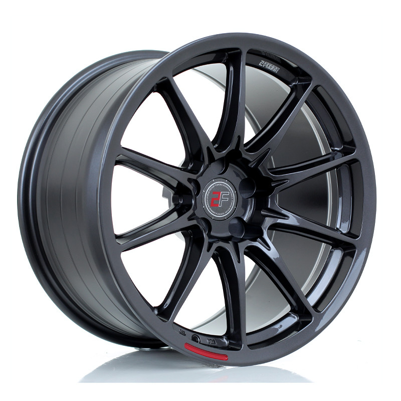 2FORGE ZF8 19x9 CUSTOM PCD ET20 to 50 GLOSS GUNMETAL (Load Rated 865kg) www.srbpower.com