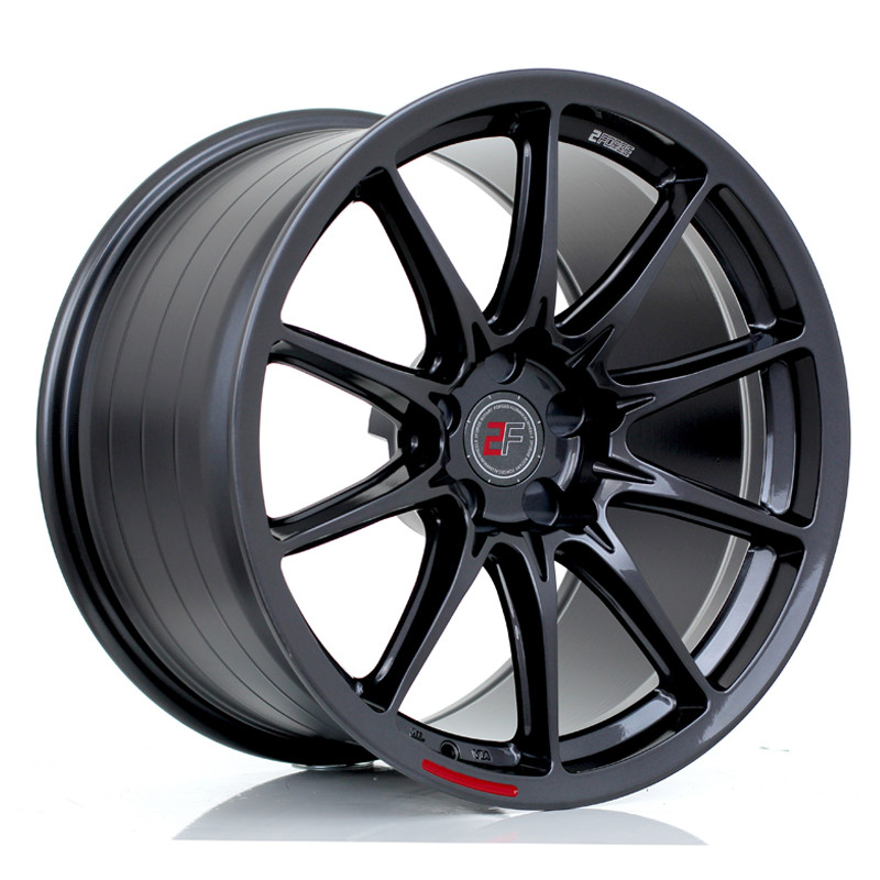2FORGE ZF8 20x8.5 CUSTOM PCD ET30 to 50 GLOSS GUNMETAL (Load Rated 900kg) www.srbpower.com