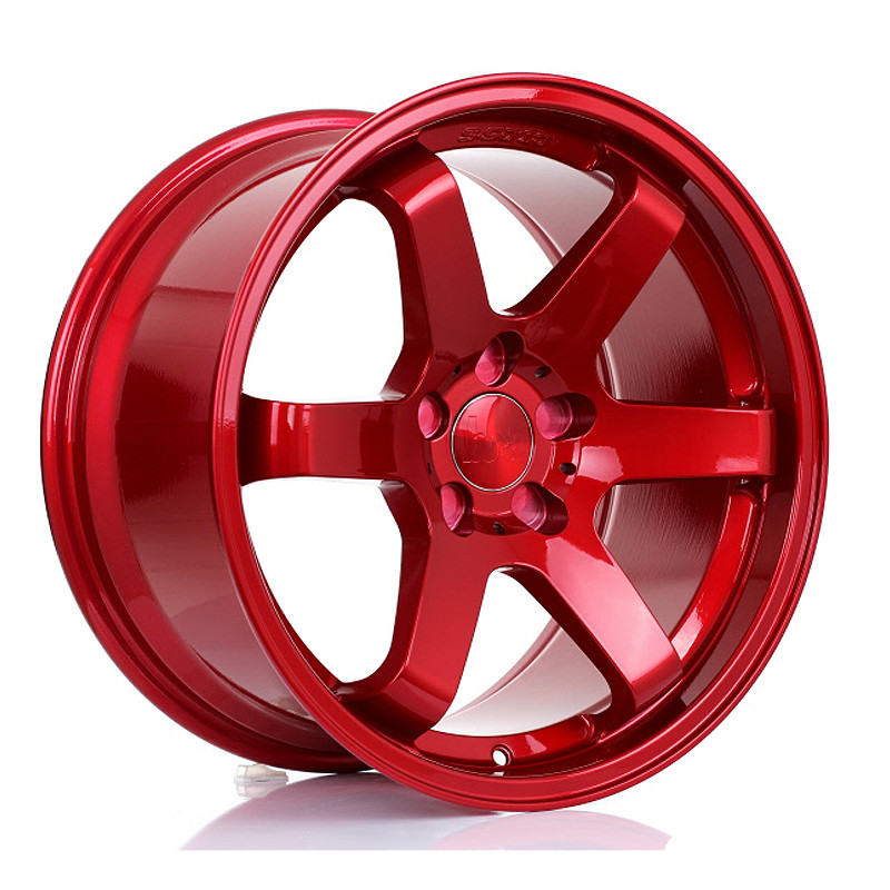 BOLA B1 18x9.5 CUSTOM PCD ET30 to 45 CANDY RED (Load Rated 700kg) www.srbpower.com