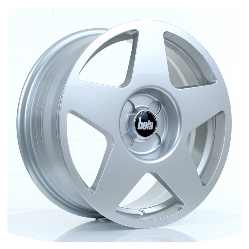 BOLA B10 17x7.5 CUSTOM PCD ET40 to 45 SILVER (Load Rated 690kg) www.srbpower.com