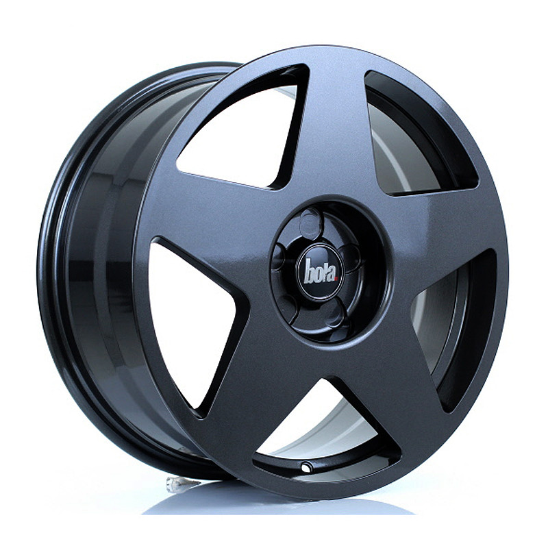 BOLA B10 18x8 CUSTOM PCD ET30 to 45 GLOSS GUNMETAL (Load Rated 690kg) www.srbpower.com