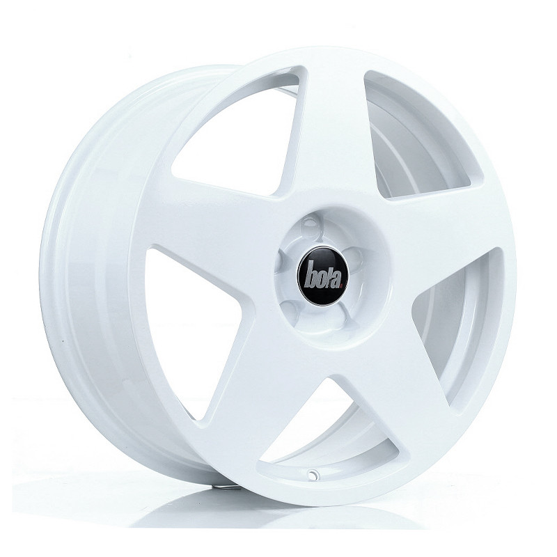 BOLA B10 19x8.5 CUSTOM PCD ET25 to 45 WHITE (Load Rated 735kg) www.srbpower.com