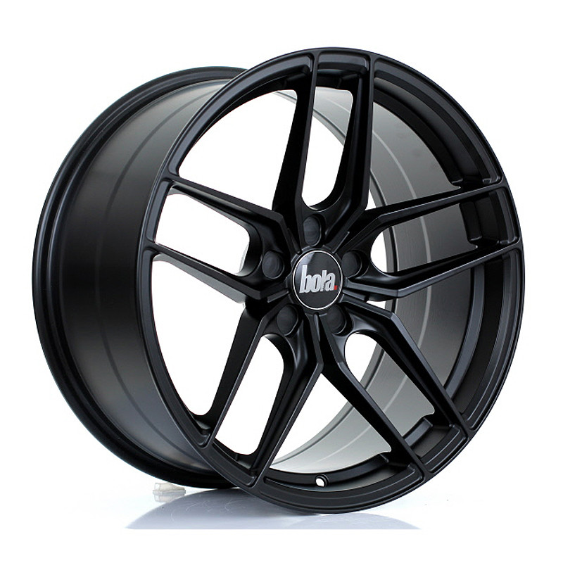 BOLA B11 19x9.5 CUSTOM PCD ET25 to 45 MATT BLACK (Load Rated 735kg) www.srbpower.com