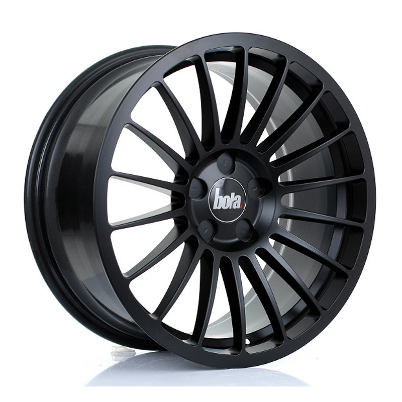 BOLA B14 18x8.5 CUSTOM PCD ET30 to 45 MATT BLACK (Load Rated 700kg) www.srbpower.com