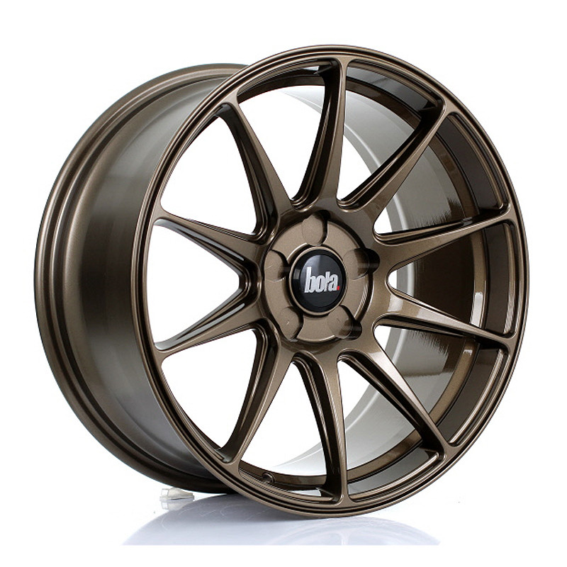 BOLA B15 18x8.5 CUSTOM PCD ET35 to 45 GLOSS BRONZE (Load Rated 700kg) www.srbpower.com