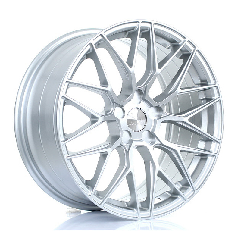 BOLA B17 18x8.5 CUSTOM PCD ET40 to 45 CRYSTAL SILVER (Load Rated 700kg) www.srbpower.com