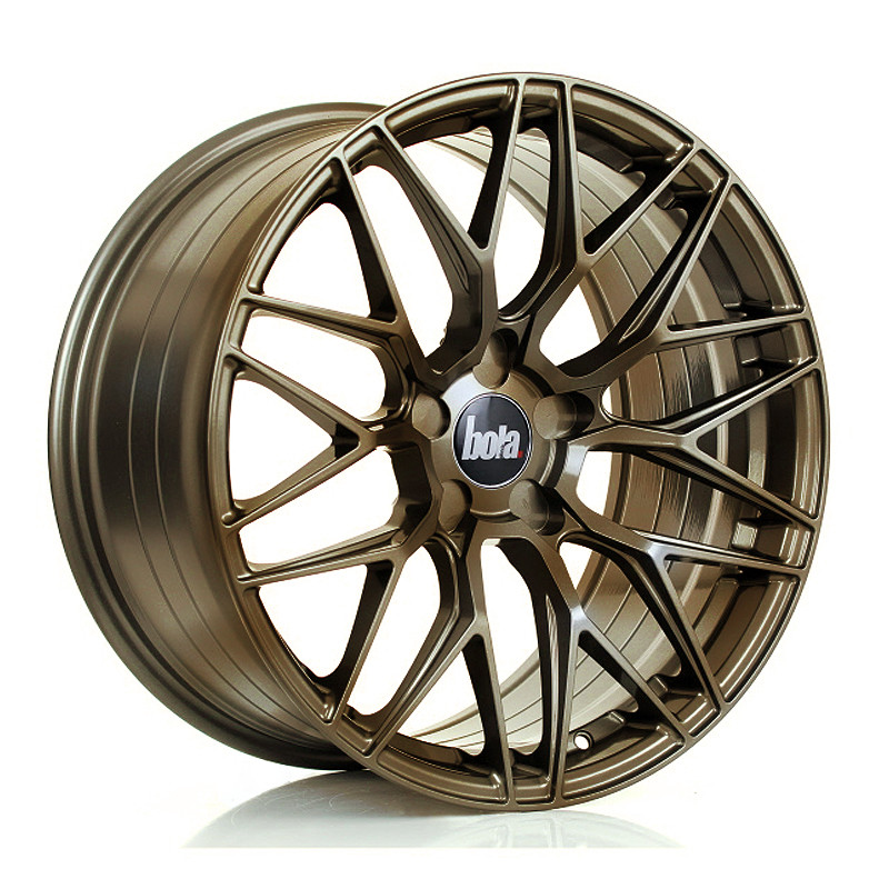 BOLA B17 19x9.5 CUSTOM PCD ET15 to 45 GLOSS BRONZE (Load Rated 735kg) www.srbpower.com