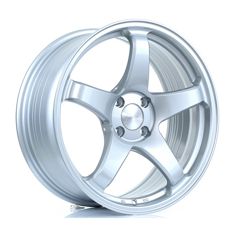 BOLA B2R 18x8 4x108 ET40 CRYSTAL SILVER (Load Rated 700kg) www.srbpower.com