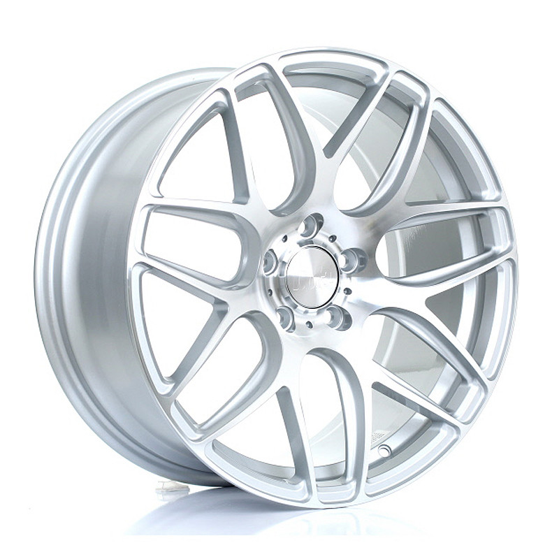 BOLA B8R 18x8.5 5x112 ET45 SILVER POLISHED FACE (Load Rated 815kg) www.srbpower.com