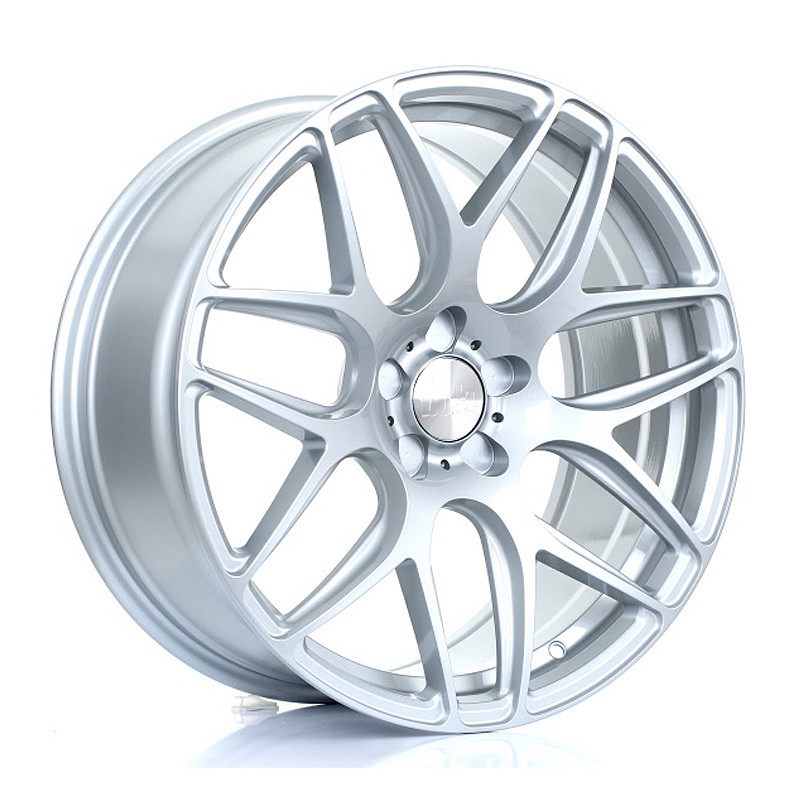 BOLA B8R 19x8.5 CUSTOM PCD ET25 to 45 SILVER (Load Rated 850kg) www.srbpower.com
