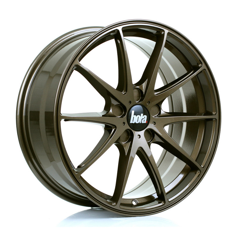 BOLA B9 18x8 CUSTOM PCD ET30 to 45 GLOSS BRONZE (Load Rated 700kg) www.srbpower.com