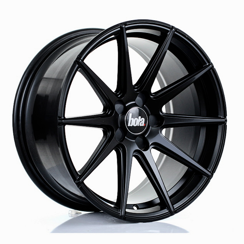 BOLA CSR 18x9 CUSTOM PCD ET25 to 45 GLOSS BLACK (Load Rated 700kg) www.srbpower.com
