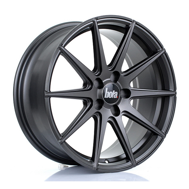 BOLA CSR 18x8 CUSTOM PCD ET25 to 45 MATT GUNMETAL (Load Rated 700kg) www.srbpower.com