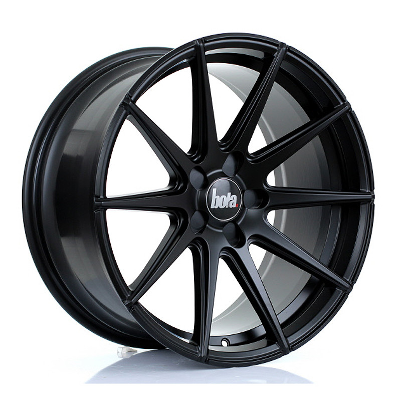BOLA CSR 19x9.5 CUSTOM PCD ET15 to 45 MATT BLACK (Load Rated 815kg) www.srbpower.com