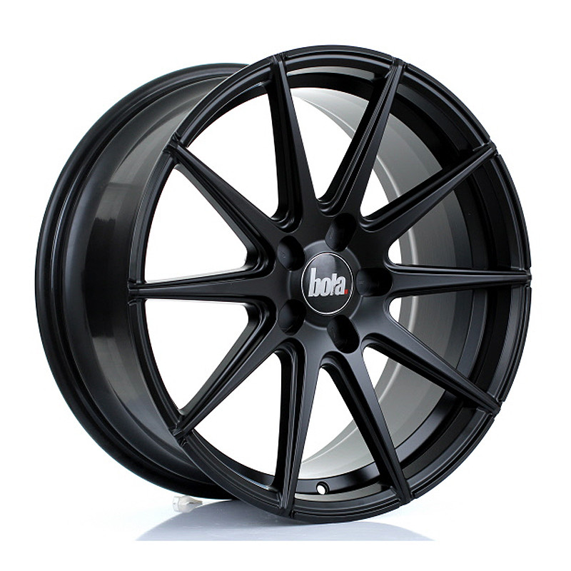 BOLA CSR 19x8.5 CUSTOM PCD ET25 to 45 MATT BLACK (Load Rated 815kg) www.srbpower.com