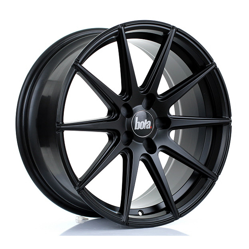 BOLA CSR 19x8.25 CUSTOM PCD ET25 to 45 MATT BLACK (Load Rated 735kg) www.srbpower.com