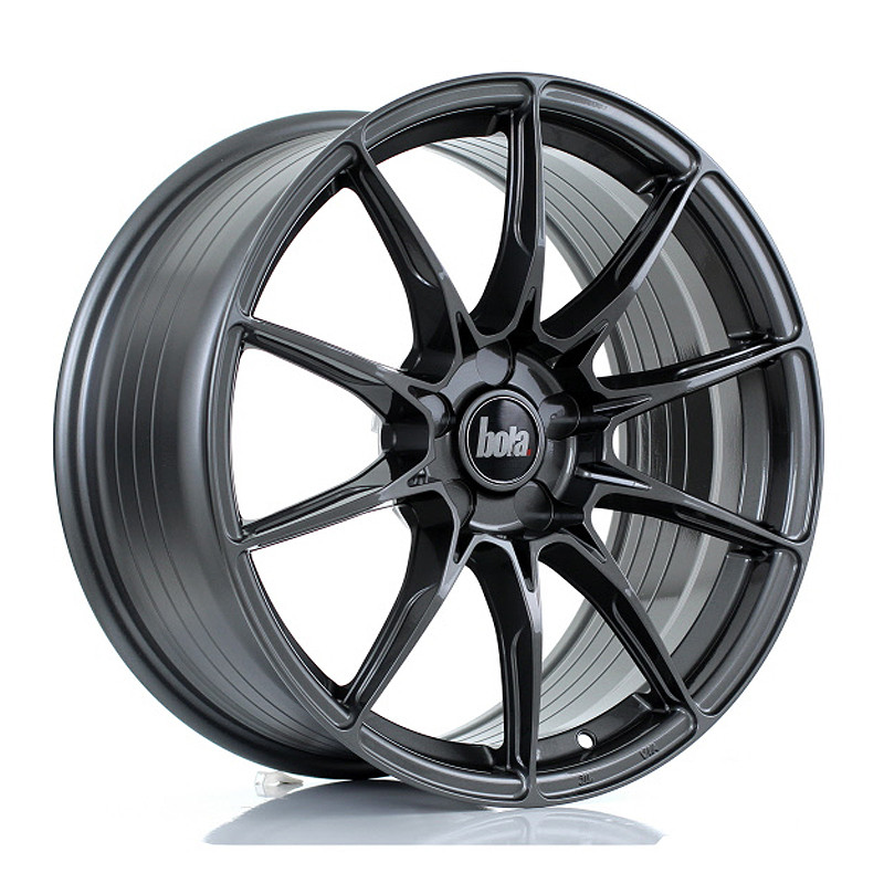 BOLA FLB 18x8.5 CUSTOM PCD ET25 to 45 GLOSS GUNMETAL (Load Rated 700kg) www.srbpower.com