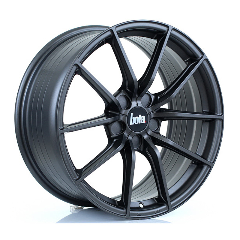 BOLA FLC 18x8.5 CUSTOM PCD ET42 to 45 MATT GUNMETAL (Load Rated 700kg) www.srbpower.com