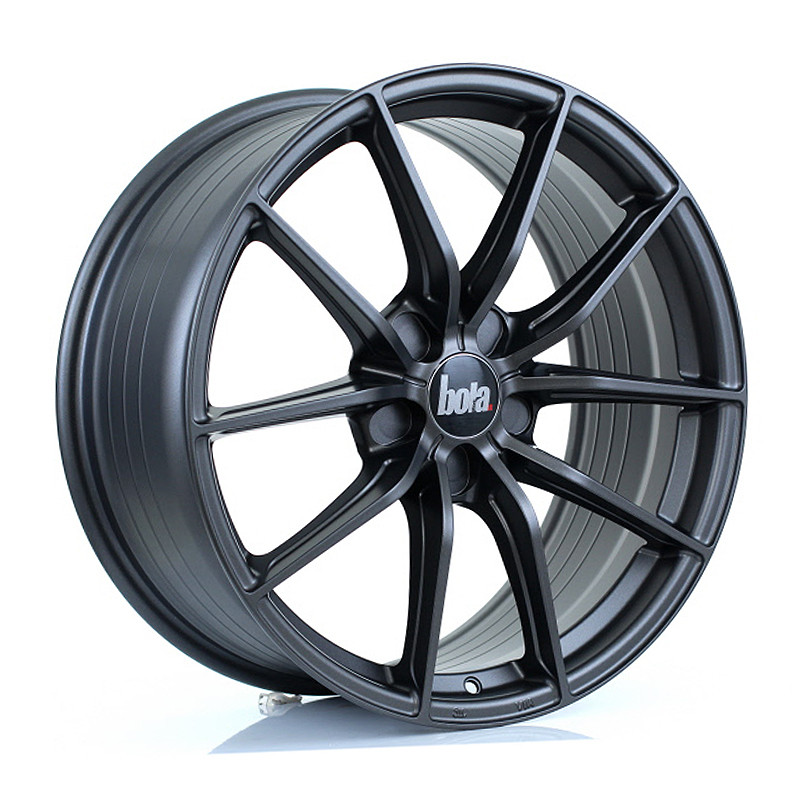 BOLA FLC 19x8.5 5x112 ET42 MATT GUNMETAL (Load Rated 735kg) www.srbpower.com
