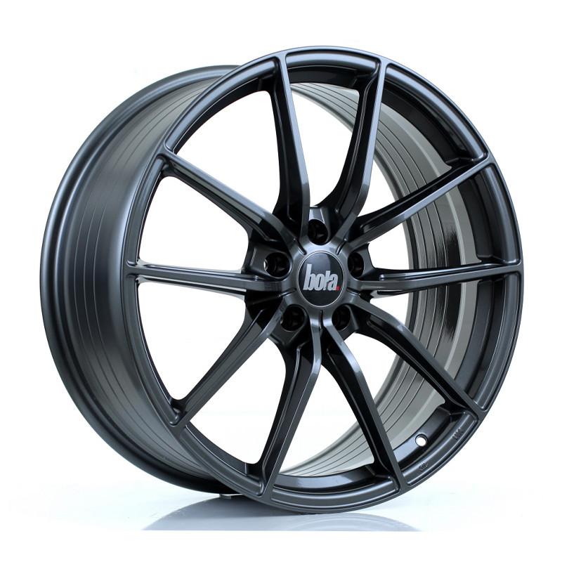BOLA FLC 20x8.5 CUSTOM PCD ET35 GLOSS GUNMETAL (Load Rated 850kg) www.srbpower.com