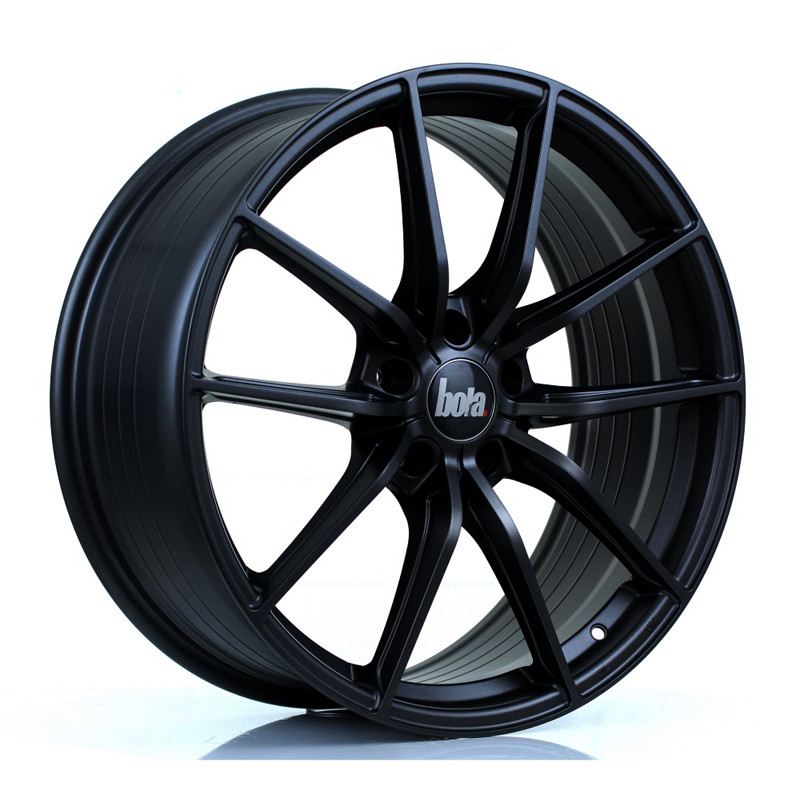 BOLA FLC 20x10 CUSTOM PCD ET42 to 45 MATT BLACK (Load Rated 850kg) www.srbpower.com