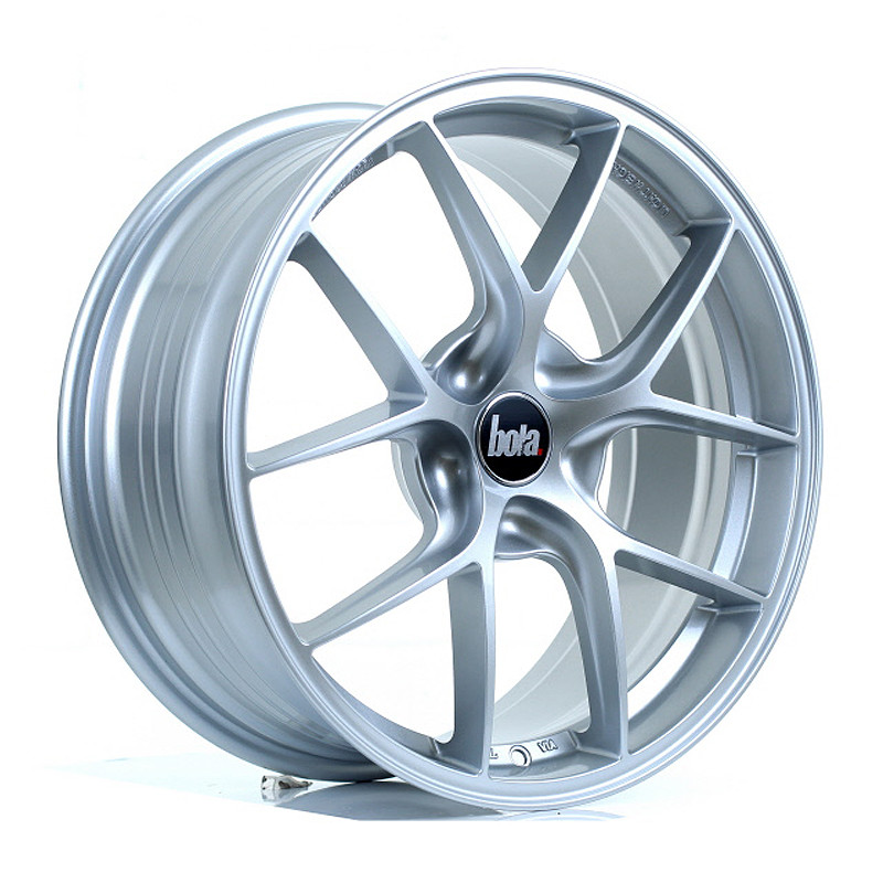 BOLA FLE 18x8 CUSTOM PCD ET40 to 50 SILVER (Load Rated 700kg) www.srbpower.com