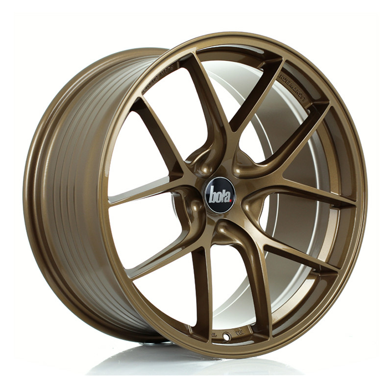 BOLA FLE 19x9.5 CUSTOM PCD ET35 to 50 GLOSS BRONZE (Load Rated 735kg) www.srbpower.com