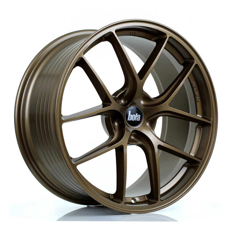 BOLA FLE 20x9.5 CUSTOM PCD ET30 to 50 GLOSS BRONZE (Load Rated 855kg) www.srbpower.com