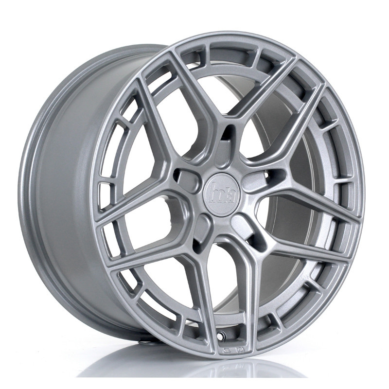 BOLA FLQ 18x9.5 CUSTOM PCD ET40 to 50 CRYSTAL SILVER (Load Rated 735kg) www.srbpower.com