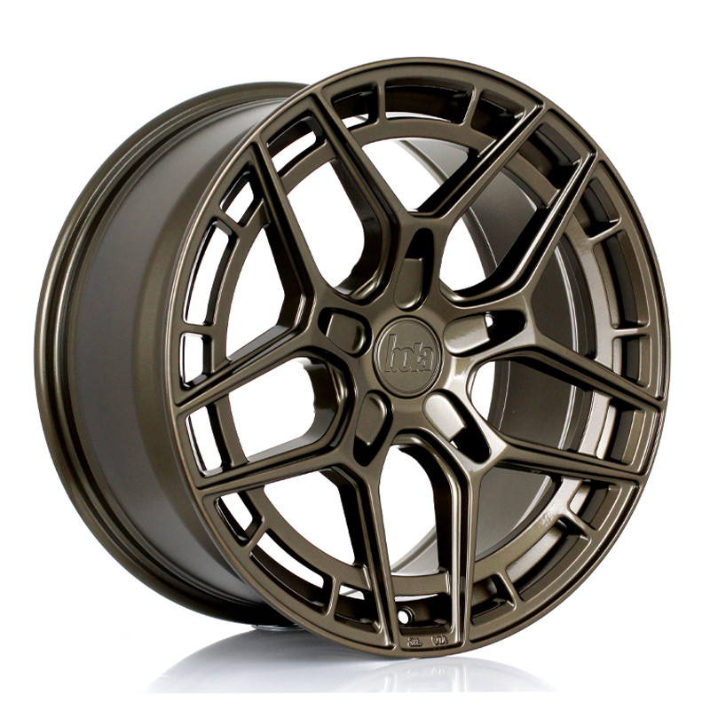 BOLA FLQ 18x9 CUSTOM PCD ET30 to 45 GLOSS BRONZE (Load Rated 735kg) www.srbpower.com