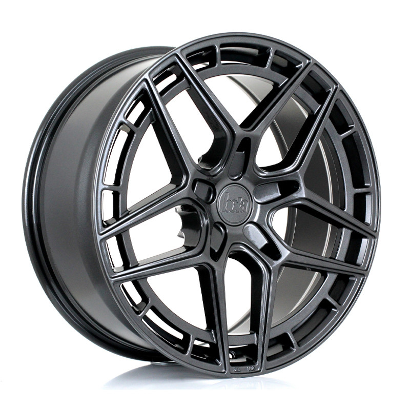 BOLA FLQ 20x8.5 CUSTOM PCD ET9 to 50 GLOSS GUNMETAL (Load Rated 865kg) www.srbpower.com