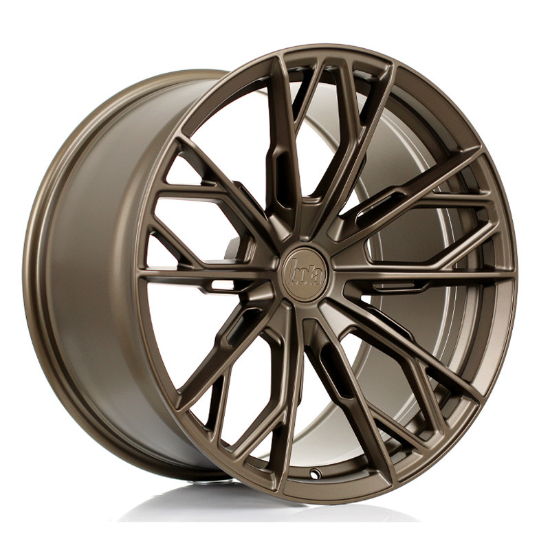 BOLA FLS 19x8.5 CUSTOM PCD ET15 to 50 MATT BRONZE (Load Rated 865kg) www.srbpower.com