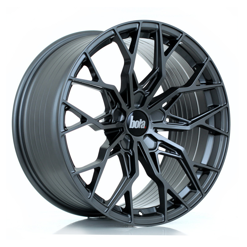 BOLA FLX 19x9.5 CUSTOM PCD ET15 to 50 GLOSS GUNMETAL (Load Rated 815kg) www.srbpower.com