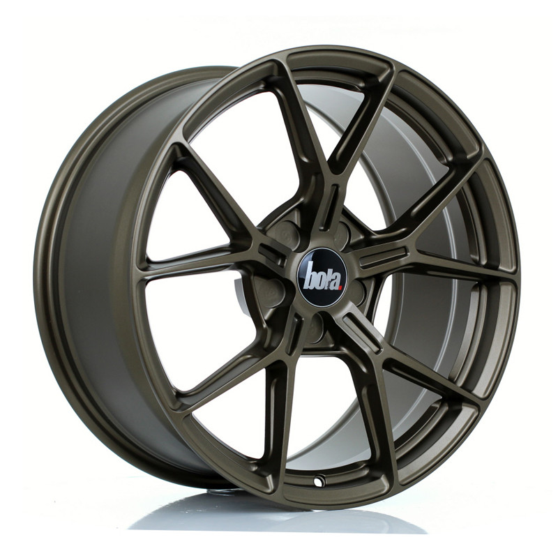 BOLA FLY 19x9 CUSTOM PCD ET21 to 50 MATT BRONZE (Load Rated 815kg) www.srbpower.com