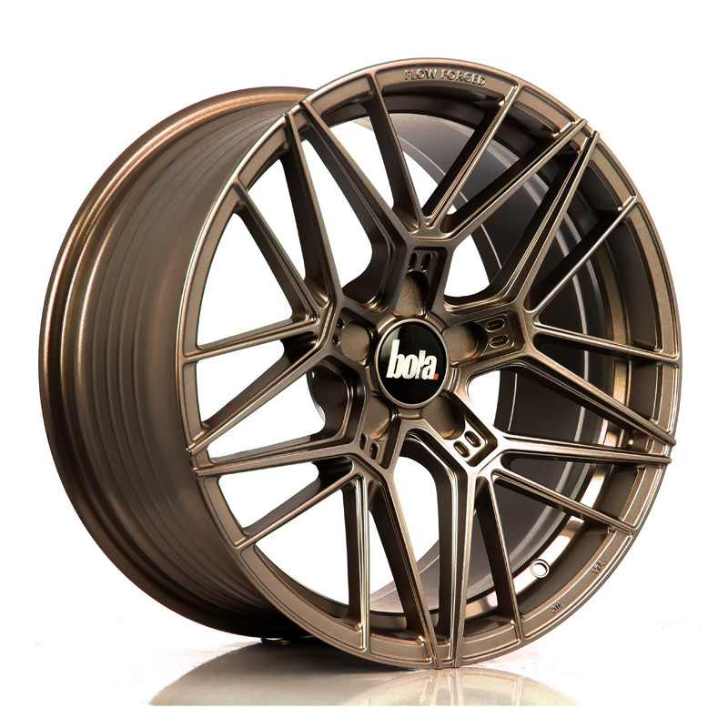 BOLA FLZ 20x9 CUSTOM PCD ET25 to 50 GLOSS BRONZE (Load Rated 1kg) www.srbpower.com
