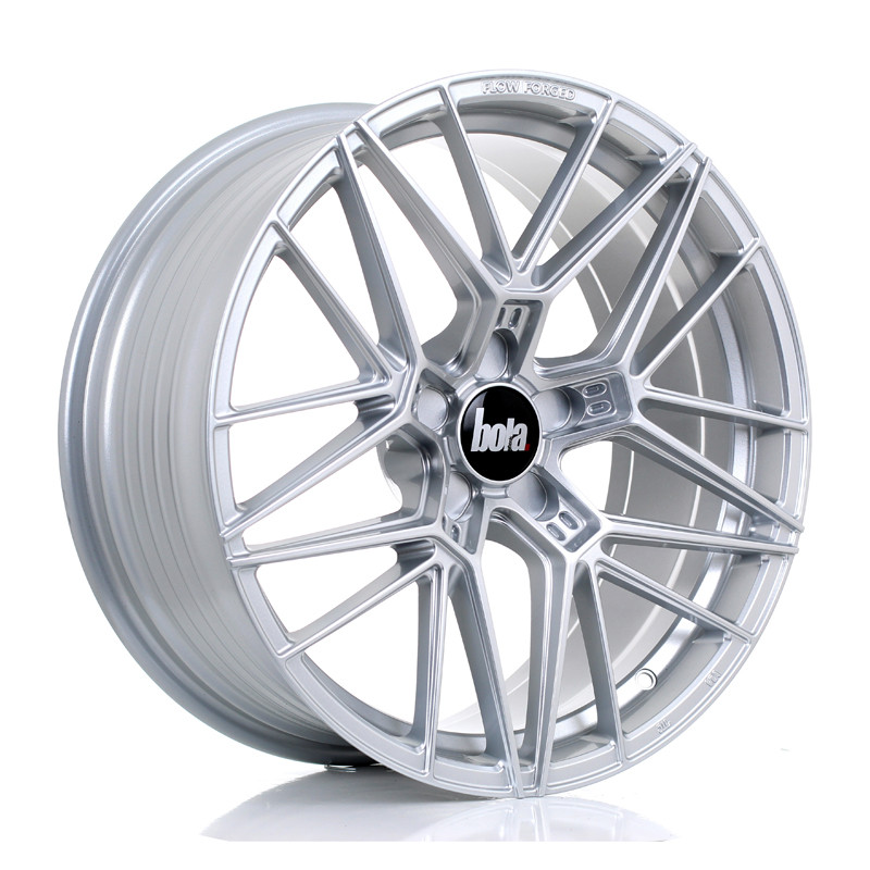 BOLA FLZ 21x10 CUSTOM PCD ET15 to 50 CRYSTAL SILVER (Load Rated 1kg) www.srbpower.com