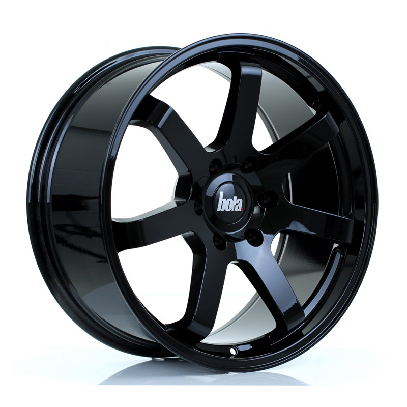 BOLA TR1 20x9 6x139 ET30 GLOSS BLACK (Load Rated 955kg) www.srbpower.com