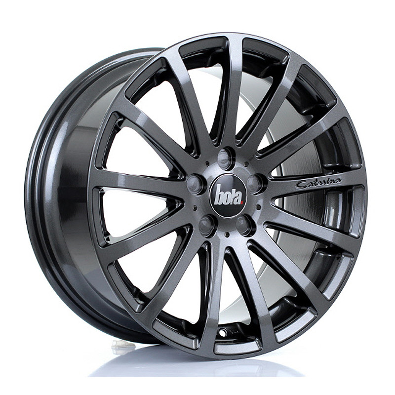 BOLA XTR 18x8.5 CUSTOM PCD ET40 to 45 GLOSS GUNMETAL (Load Rated 850kg) www.srbpower.com