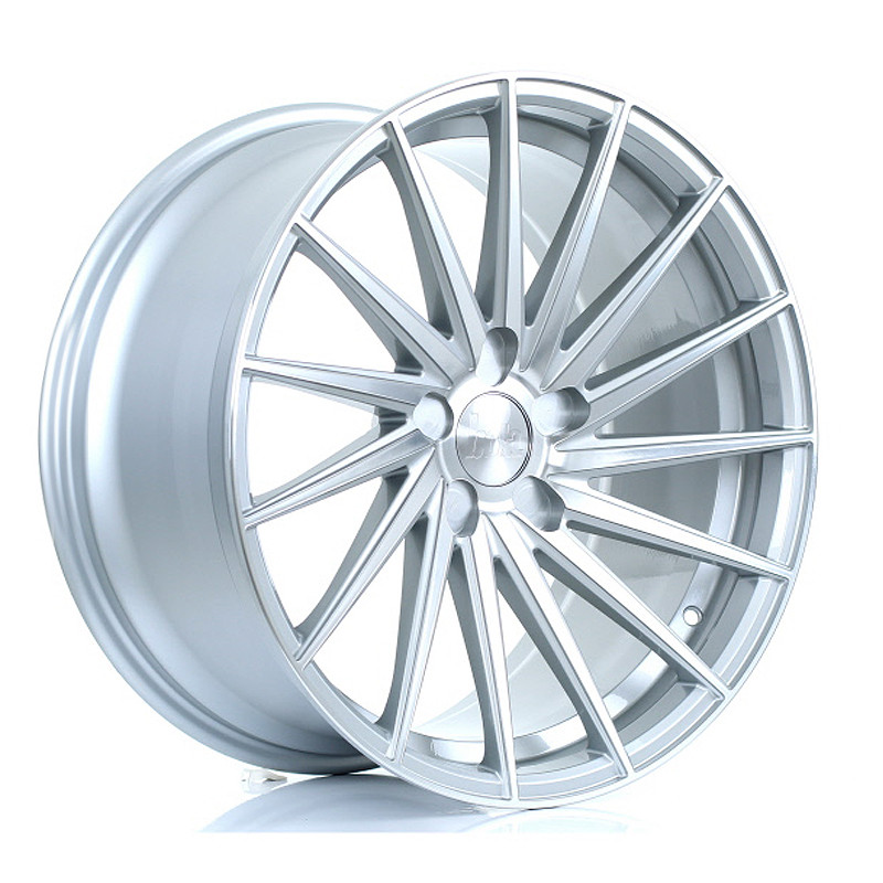 BOLA ZFR 19x9.5 CUSTOM PCD ET25 to 45 SILVER POLISHED FACE (Load Rated 770kg) www.srbpower.com