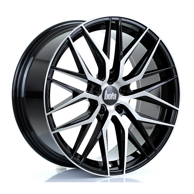 BOLA VANSPORT B22 20x9 5x120 ET43 BLACK BRUSHED FACE (Load Rated 860kg) www.srbpower.com