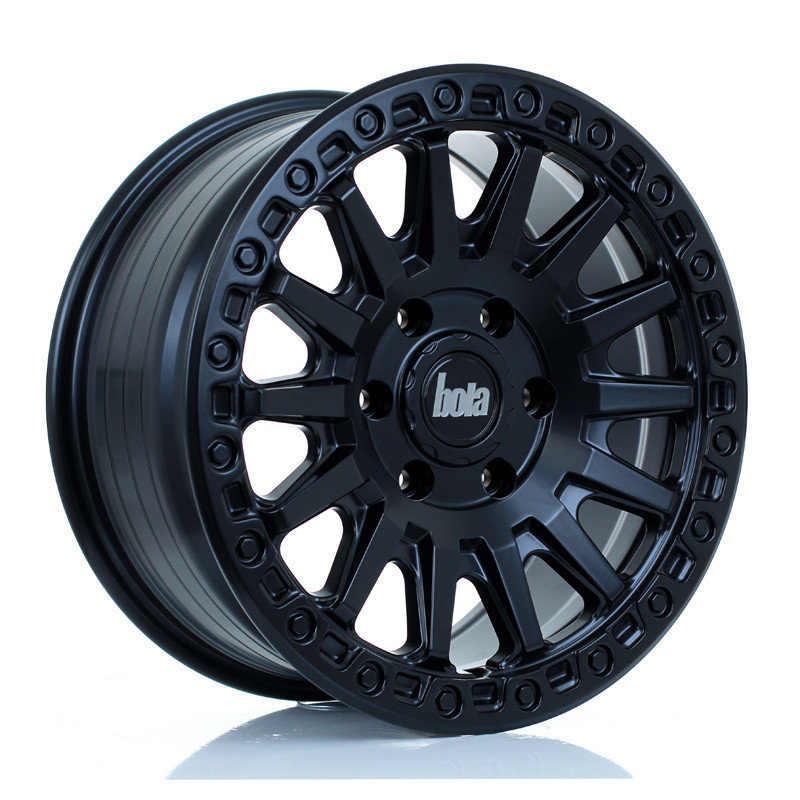 BOLA VANSPORT B30 18x8.5 CUSTOM PCD ET25 to 50 MATT BLACK (Load Rated 1150KGkg) www.srbpower.com
