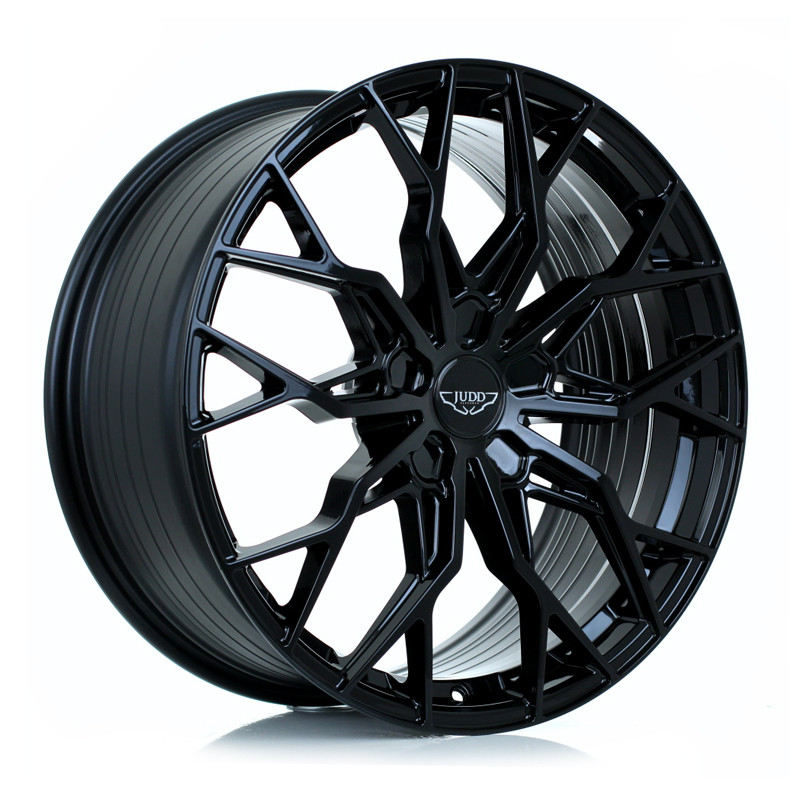 JUDD JSF1 20x9 CUSTOM PCD ET25 to 50 GLOSS BLACK (Load Rated 900kg) www.srbpower.com