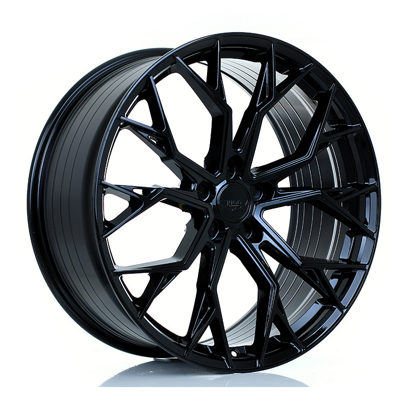 JUDD JSF6 21x9.5 CUSTOM PCD ET20 to 50 GLOSS BLACK (Load Rated 815kg) www.srbpower.com