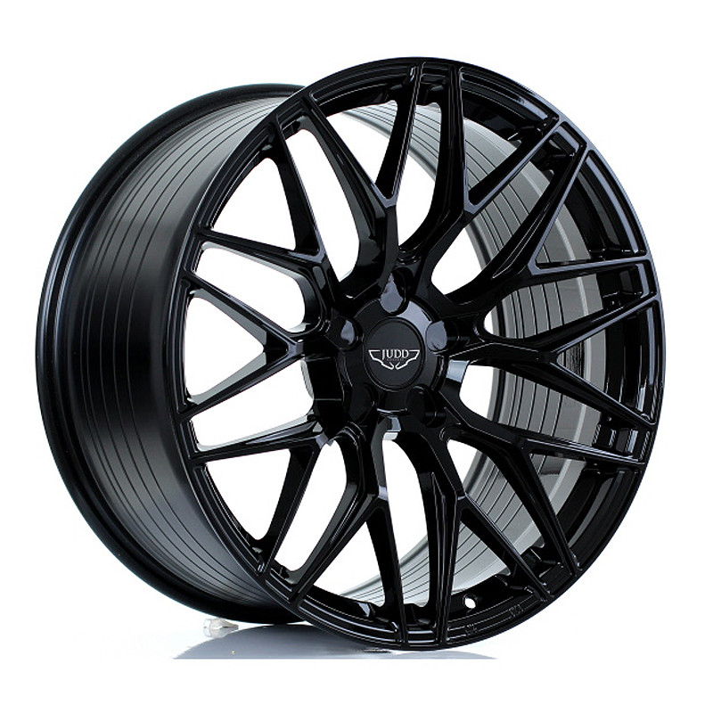 JUDD MODEL ONE 20x10 CUSTOM PCD ET25 to 45 GLOSS BLACK (Load Rated 850kg) www.srbpower.com