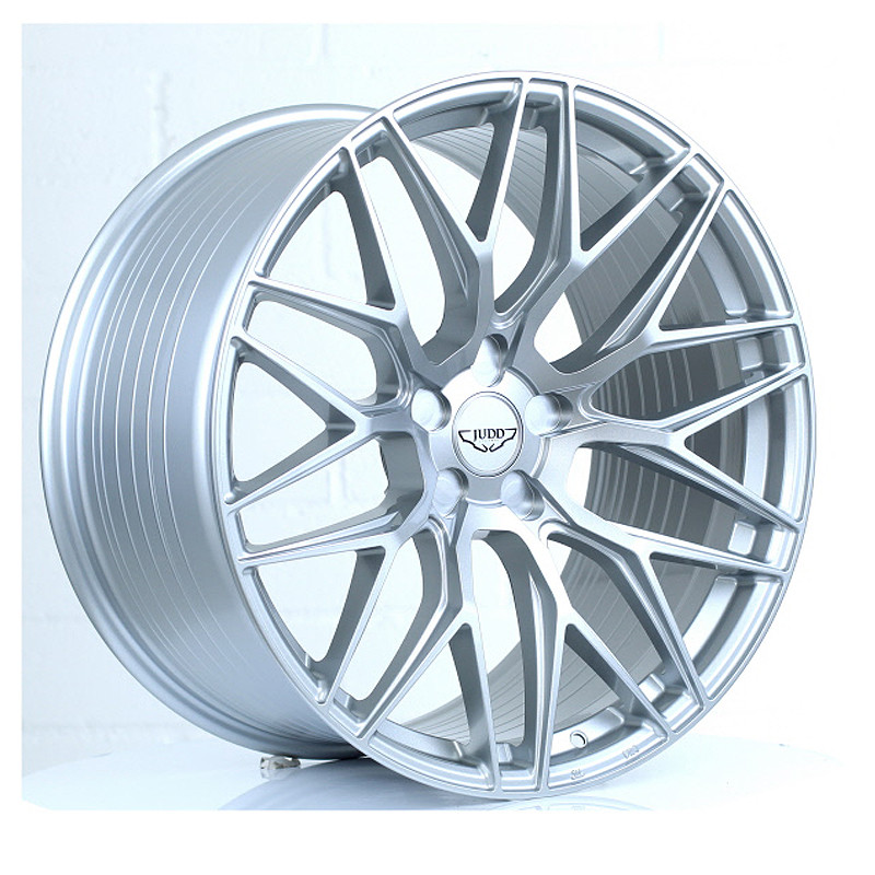 JUDD MODEL ONE 21x11 CUSTOM PCD ET22 to 55 ARGENT SILVER (Load Rated 850kg) www.srbpower.com