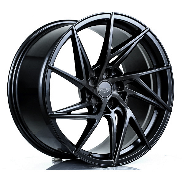 JUDD MODEL TWO 20x10 CUSTOM PCD ET20 to 45 GLOSS BLACK (Load Rated 705kg) www.srbpower.com
