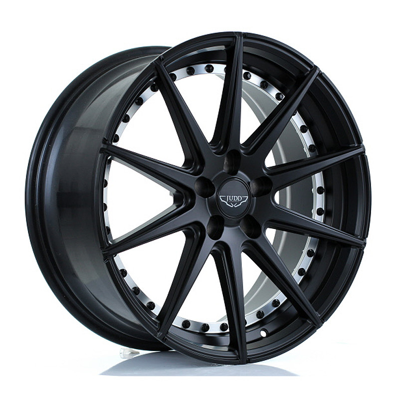 JUDD T311 20x9 CUSTOM PCD ET20 to 45 SATIN BLACK POLISHED UNDERCUT (Load Rated 900kg) www.srbpower.com