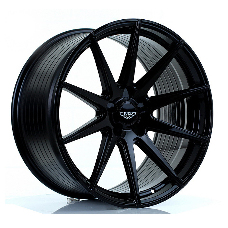 JUDD T311R 22x10.5 CUSTOM PCD ET20 to 45 GLOSS BLACK (Load Rated 900kg) www.srbpower.com