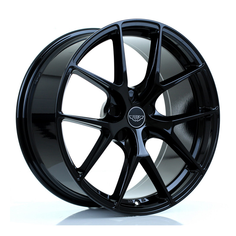 JUDD T325 19x8.5 CUSTOM PCD ET20 to 45 GLOSS BLACK (Load Rated 735kg) www.srbpower.com